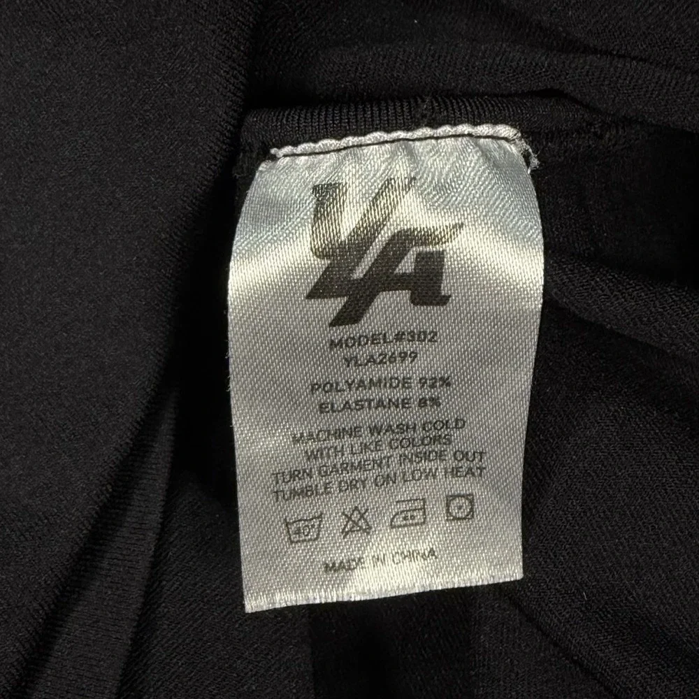 YoungLA Men's Black Razorback Compression Gym Workout Tank Size Small Model 302